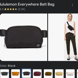 Lululemon Everywhere belt bag